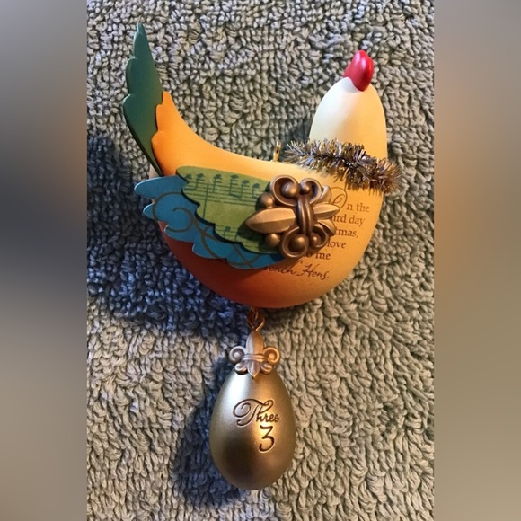 2013 Hallmark Keepsake “Three French Hens” #3 in The Series! NIB! - Picture 4 of 6